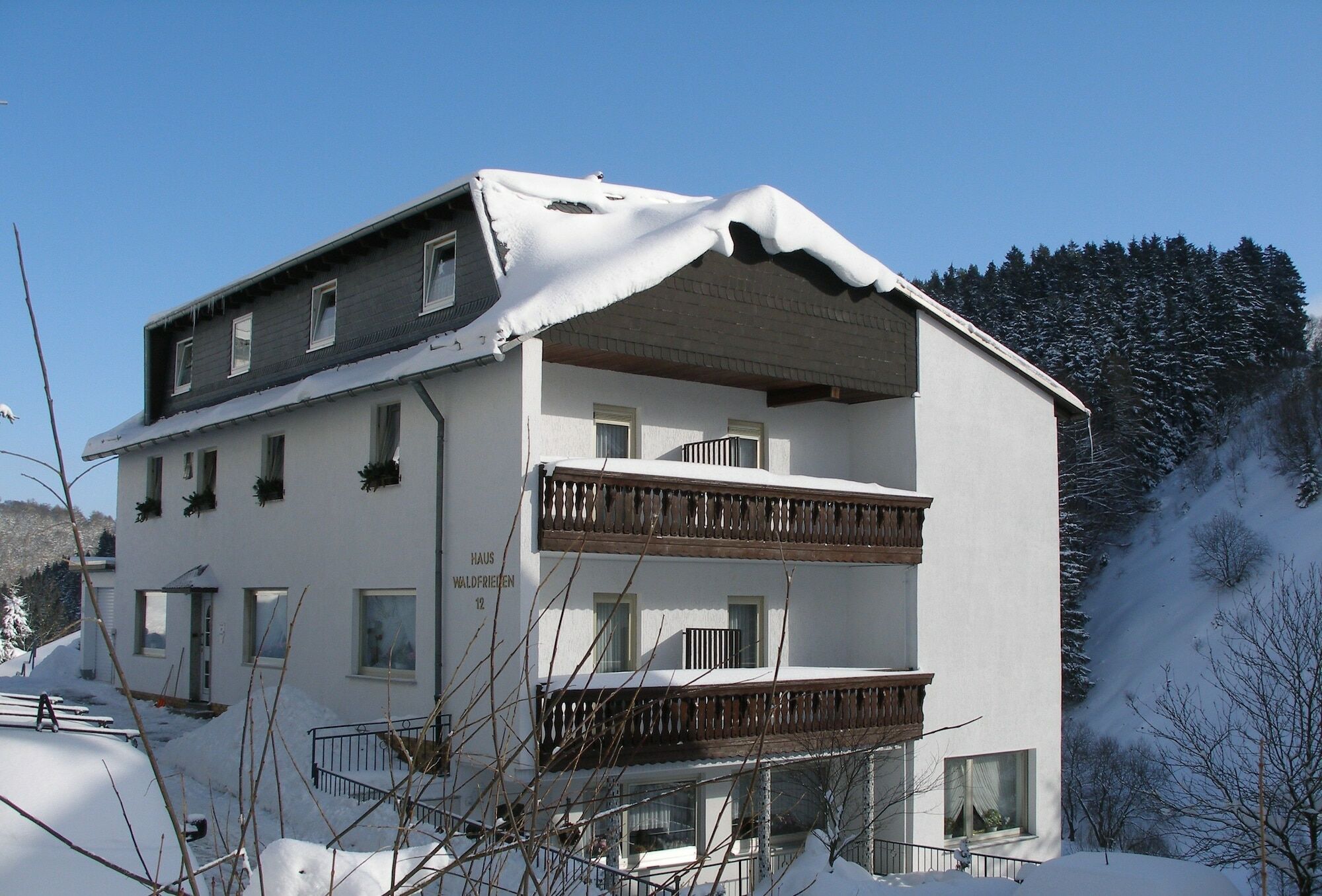 Pension Haus Waldfrieden, Meinecardplus Inklusive Виллинген Экстерьер фото